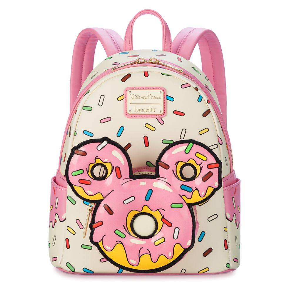  Mickey Mouse Donut Loungefly Mini Backpack – Disney Eats