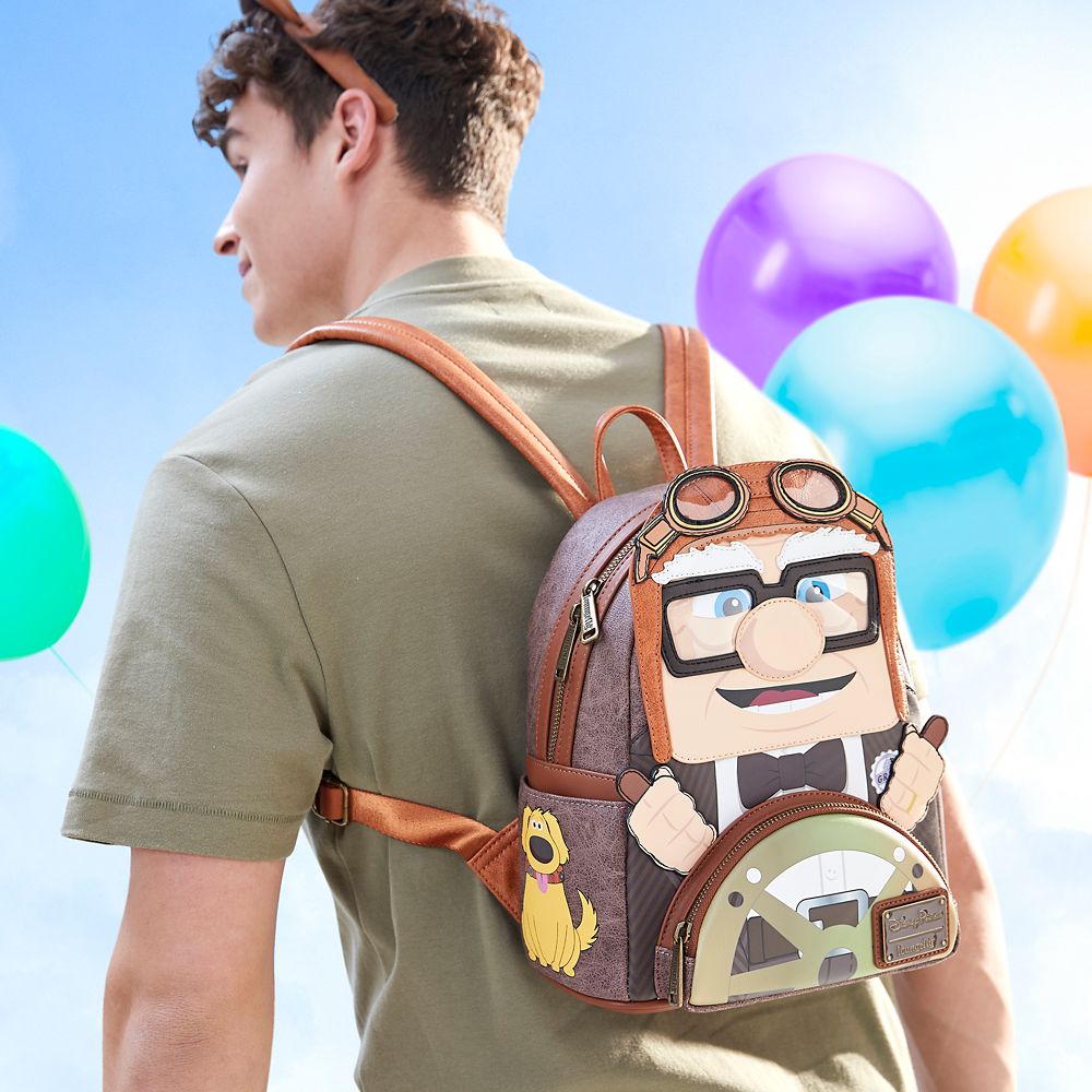 Disney Carl Fredricksen Loungefly Mini Backpack – Up