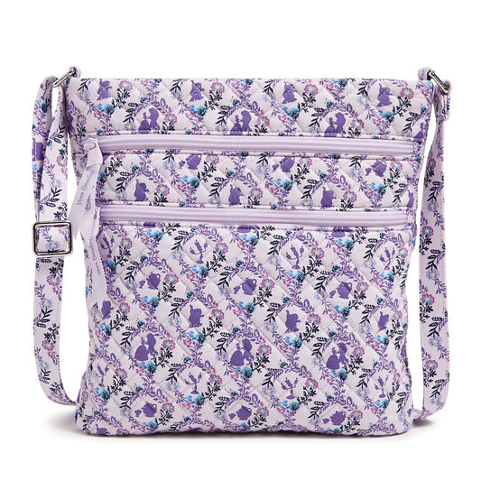 Disney Beauty And The Beast Triple Zip Hipster Bag By Vera Bradley