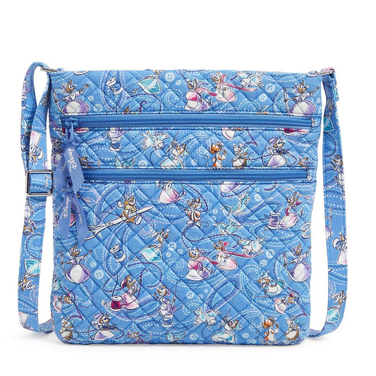 Disney Cinderella Triple Zip Hipster Crossbody Bag By Vera Bradley