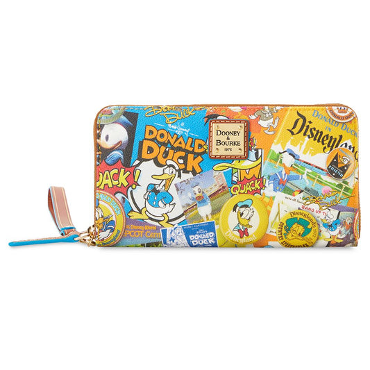 Disney Donald Duck Dooney & Bourke Wristlet Wallet – 90th Anniversary