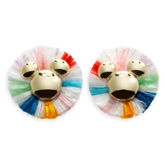 Disney Mickey Mouse Icon Raffia Earrings By BaubleBar
