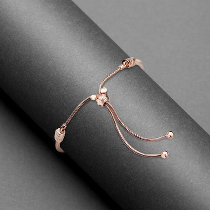  Mickey Mouse Icon Fantasyland Castle Slider Bracelet By Pandora – Rose Gold – Disney Parks