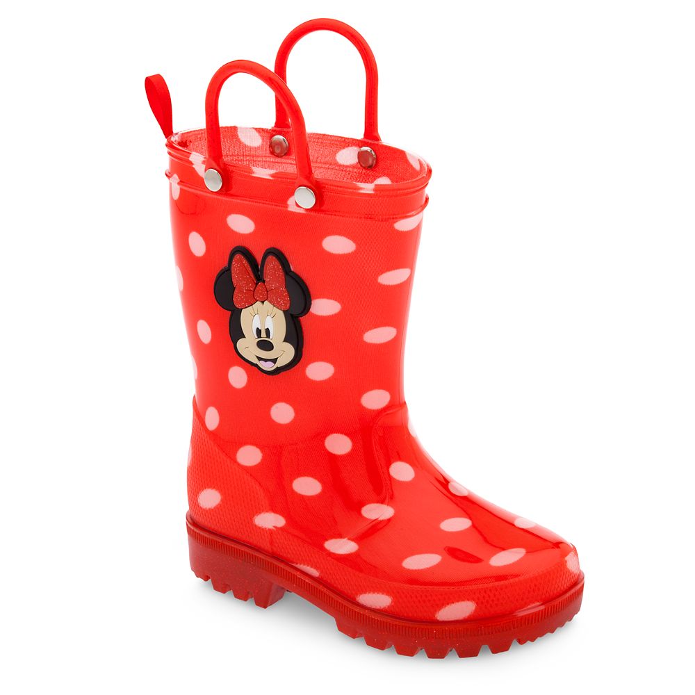 Disney Minnie Mouse Rain Boots For Kids