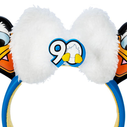 Disney Donald Duck 90th Anniversary Ear Headband For Adults