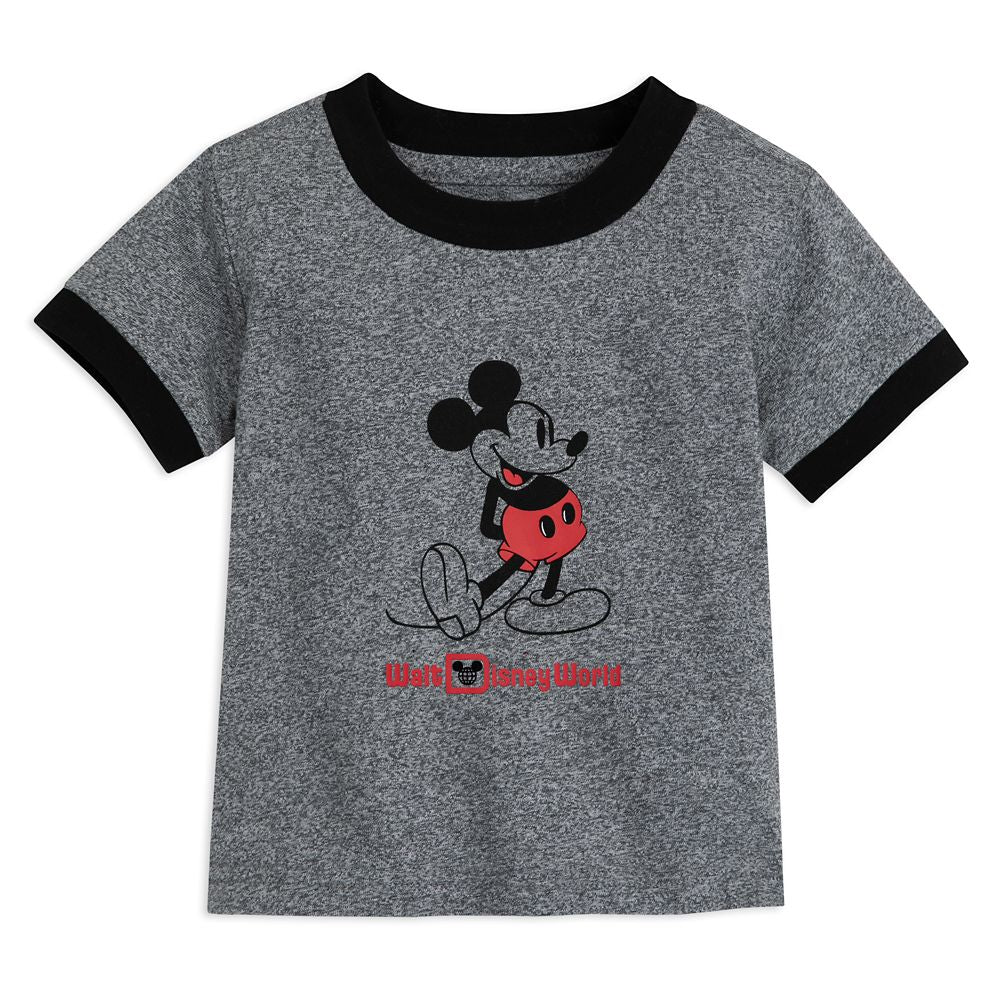  Mickey Mouse Standing Ringer T-Shirt For Baby – Walt Disney World