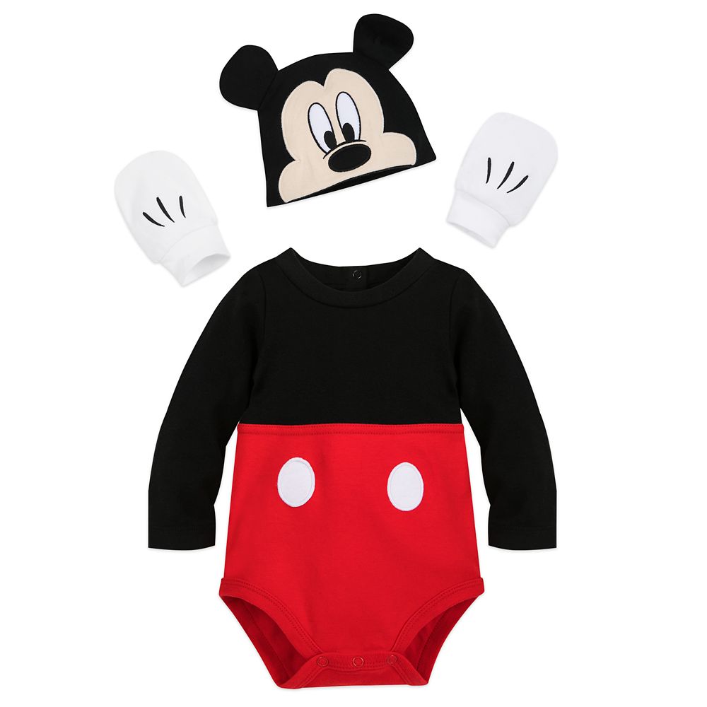 Disney Mickey Mouse Costume Bodysuit For Baby