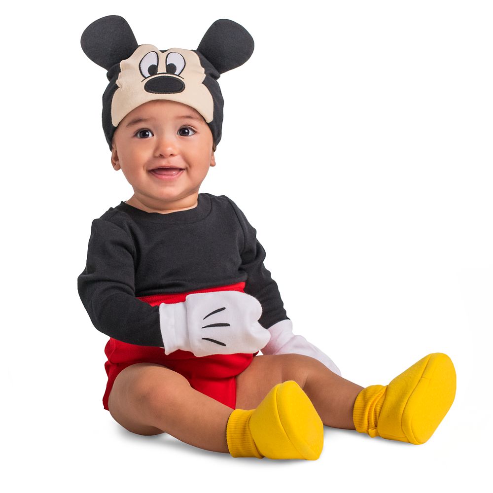 Disney Mickey Mouse Costume Bodysuit For Baby
