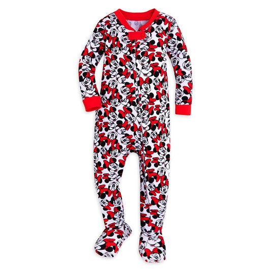 Disney Minnie Mouse Long Sleeve Stretchie Sleeper For Baby