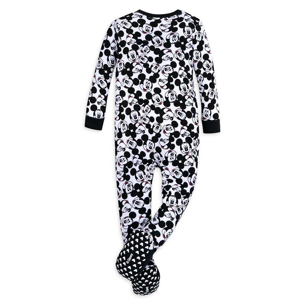 Disney Mickey Mouse Long Sleeve Stretchie Sleeper For Baby