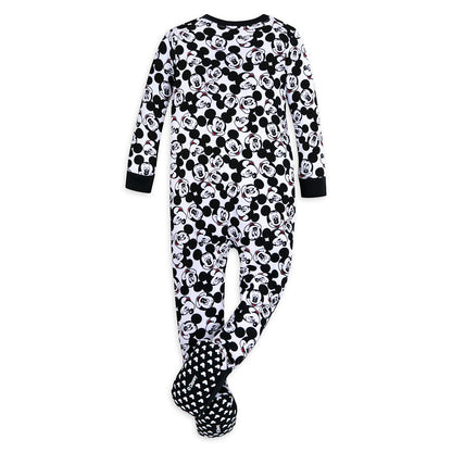 Disney Mickey Mouse Long Sleeve Stretchie Sleeper For Baby