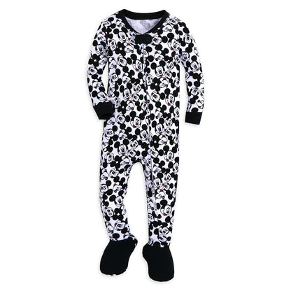 Disney Mickey Mouse Long Sleeve Stretchie Sleeper For Baby