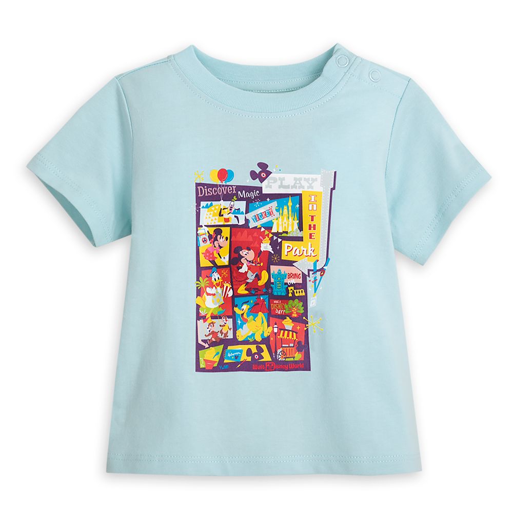  Mickey Mouse And Friends Play In The Park T-Shirt And Shorts Set For Baby – Walt Disney World