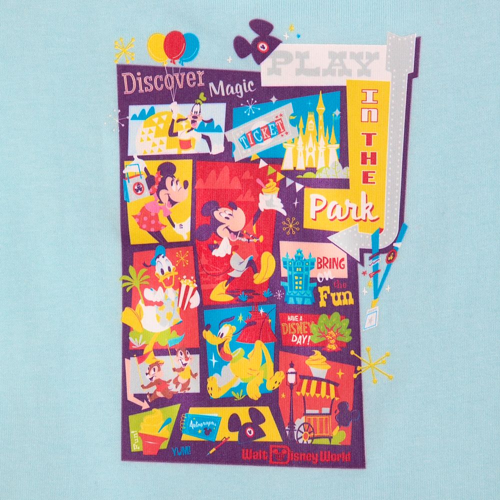  Mickey Mouse And Friends Play In The Park T-Shirt And Shorts Set For Baby – Walt Disney World