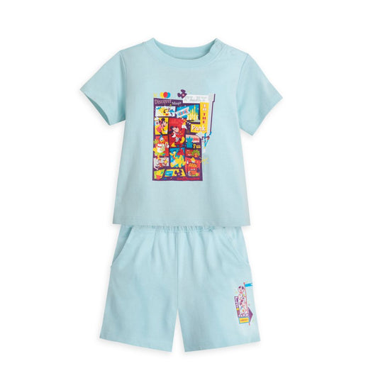 Mickey Mouse And Friends Play In The Park T-Shirt And Shorts Set For Baby – Walt Disney World