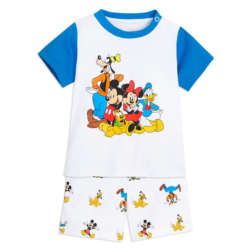 Disney Mickey Mouse And Friends T-Shirt And Shorts Set For Baby