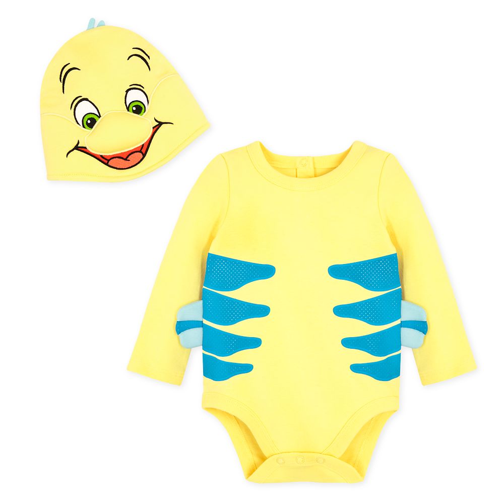 Disney Flounder Costume Bodysuit For Baby – The Little Mermaid