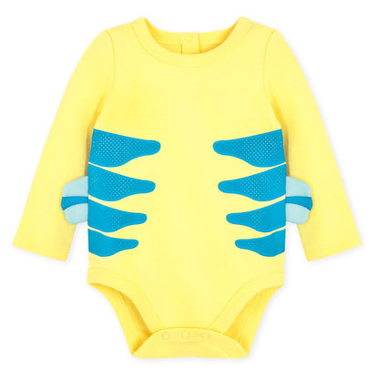 Disney Flounder Costume Bodysuit For Baby – The Little Mermaid