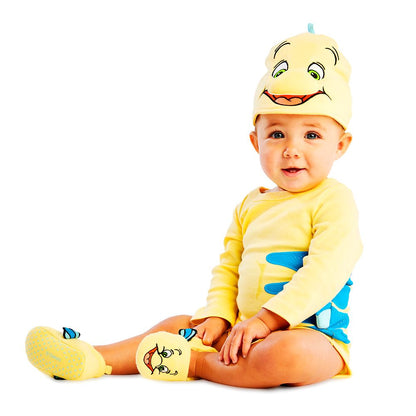 Disney Flounder Costume Bodysuit For Baby – The Little Mermaid