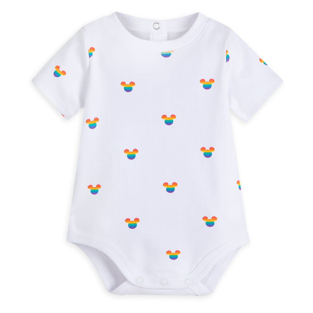  Mickey Mouse Icon Bodysuit And Shorts Set For Baby – Disney Pride Collection