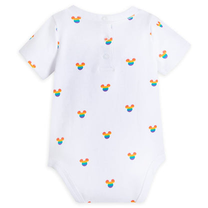  Mickey Mouse Icon Bodysuit And Shorts Set For Baby – Disney Pride Collection