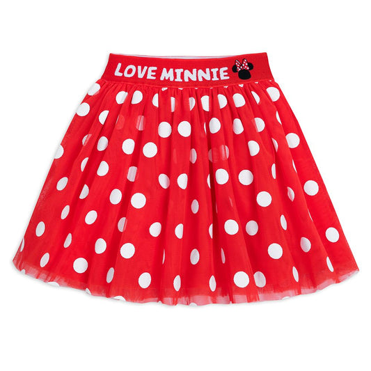 Disney Minnie Mouse Polka Dot Skort For Girls