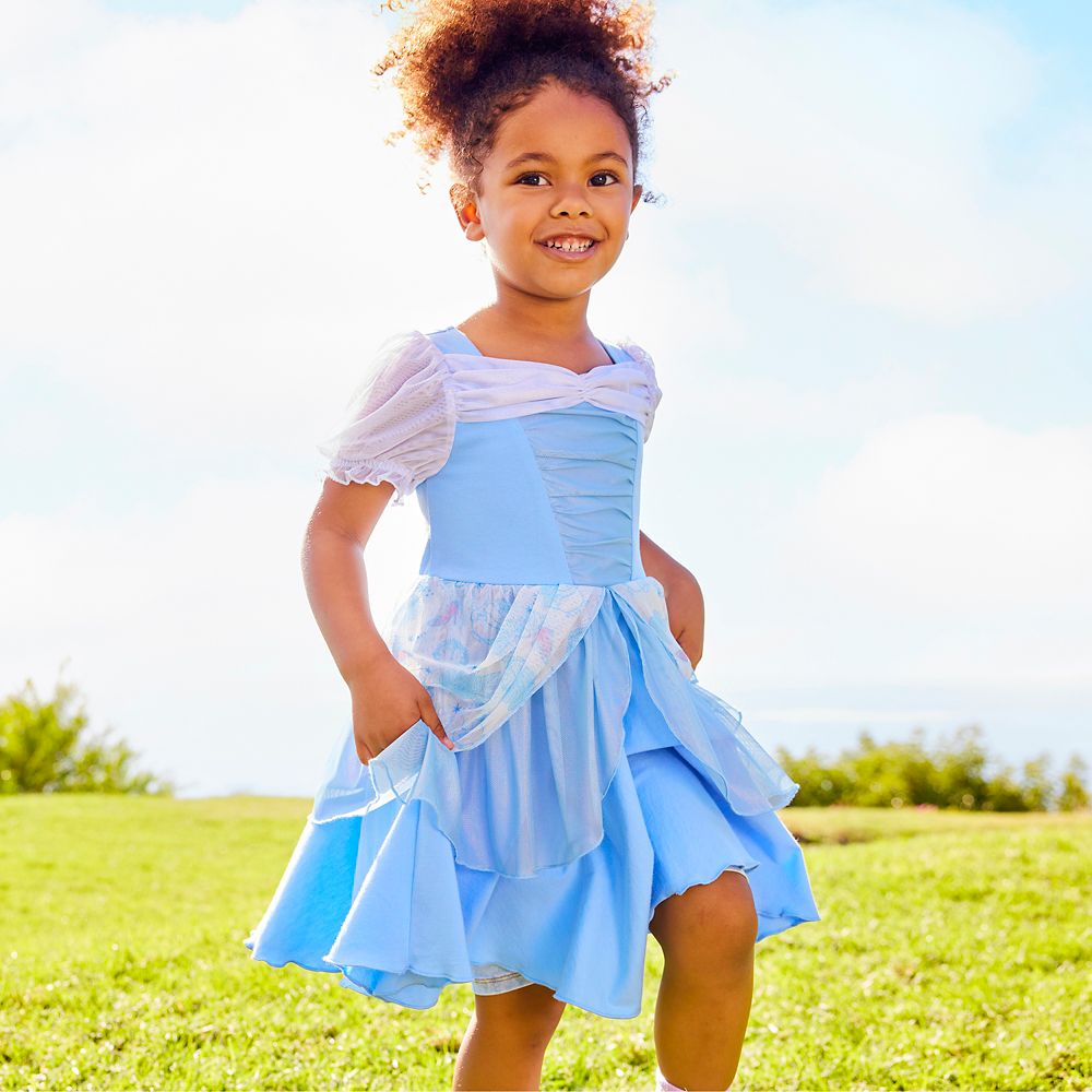  Cinderella Disney Story Play Dress For Kids