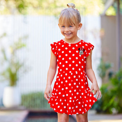 Disney Minnie Mouse Polka Dot Dress For Kids