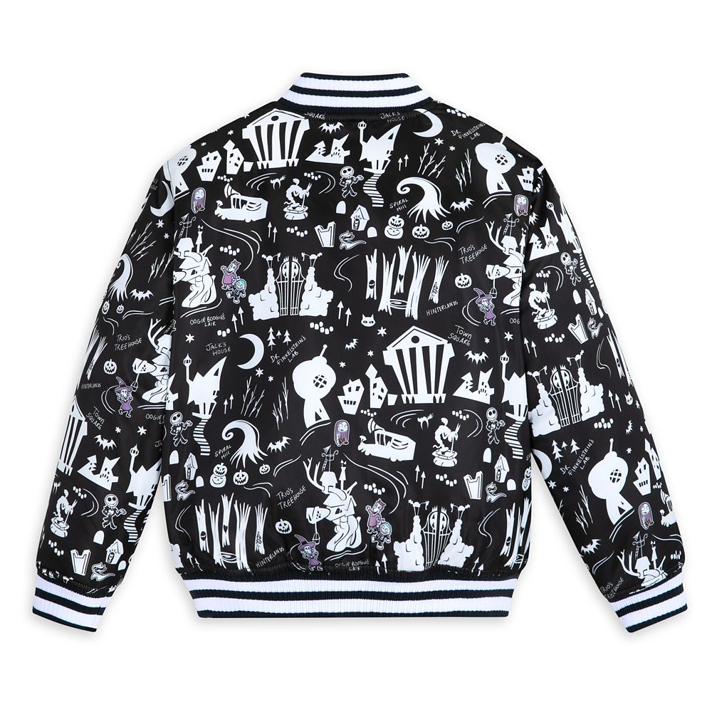 Disney The Nightmare Before Christmas Varsity Jacket For Kids