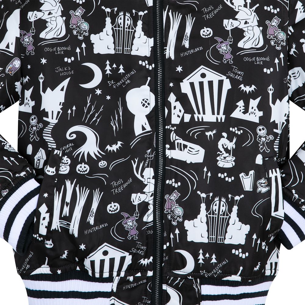 Disney The Nightmare Before Christmas Varsity Jacket For Kids
