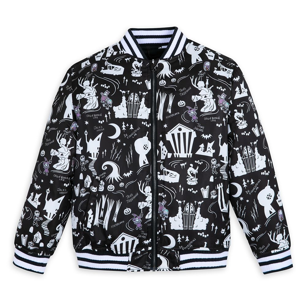 Disney The Nightmare Before Christmas Varsity Jacket For Kids