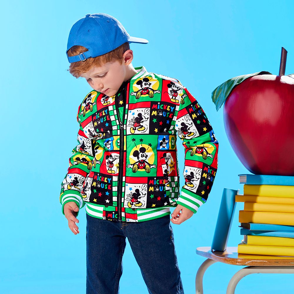 Disney Mickey Mouse Varsity Jacket For Kids