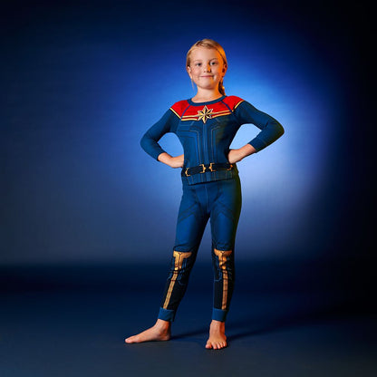 Disney Captain Marvel Costume PJ PALS For Kids
