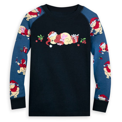 Disney Winnie The Pooh Holiday Family Matching Pajama Set For Kids By Munki Munki