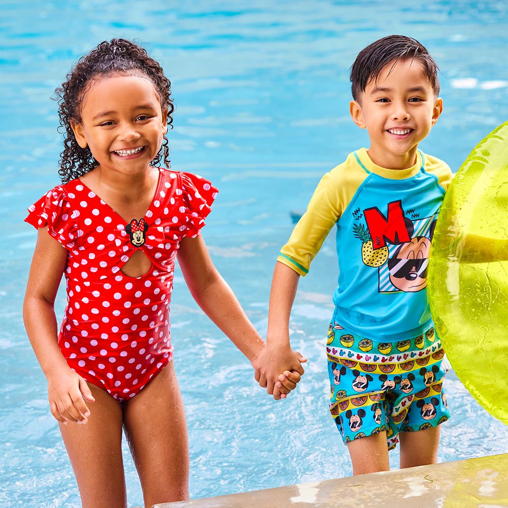 Disney Mickey Mouse Rash Guard For Boys