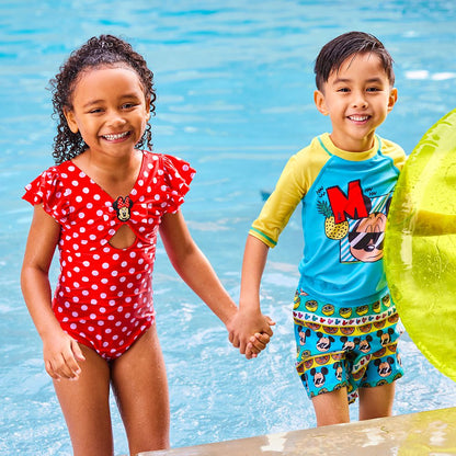 Disney Mickey Mouse Rash Guard For Boys