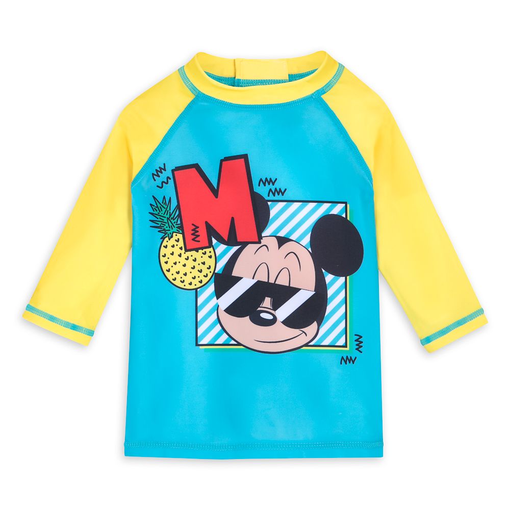 Disney Mickey Mouse Adaptive Rash Guard For Boys