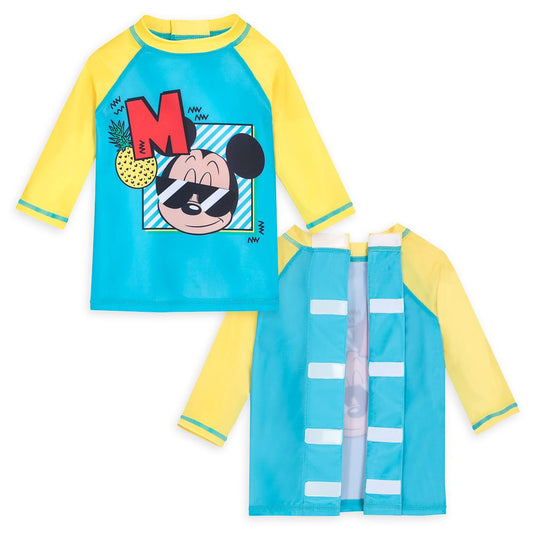 Disney Mickey Mouse Adaptive Rash Guard For Boys