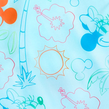 Disney Mickey And Minnie Mouse Summer Swim Trunks For Kids