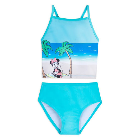 Disney Minnie Mouse Two-Piece Swimsuit For Girls