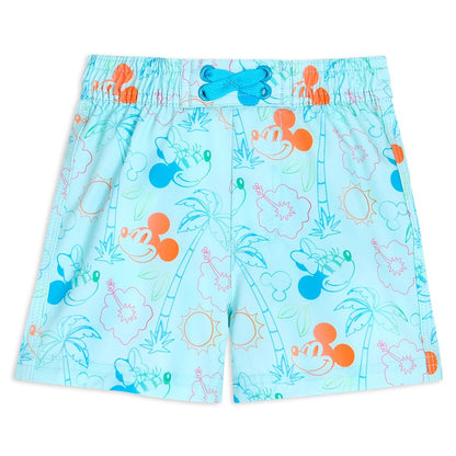Disney Mickey And Minnie Mouse Swim Trunks For Baby