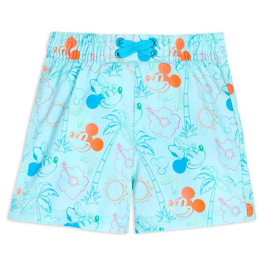 Disney Mickey And Minnie Mouse Swim Trunks For Baby