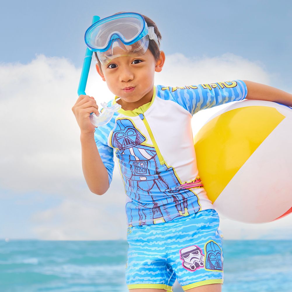 Disney Star Wars Swim Trunks For Kids