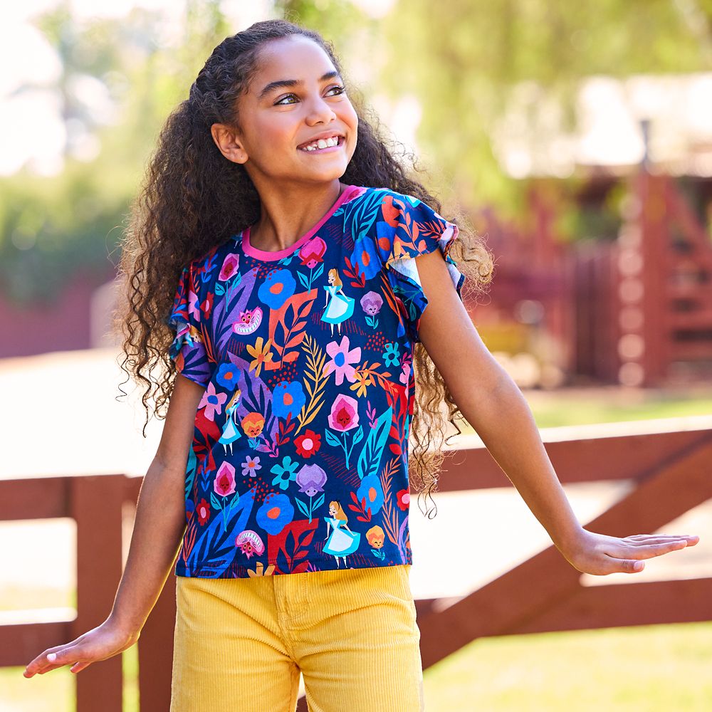 Disney Alice In Wonderland Fashion T-Shirt For Girls