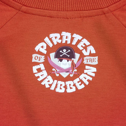 Disney Mickey And Minnie Mouse Semi-Cropped T-Shirt For Kids – Pirates Of The Caribbean
