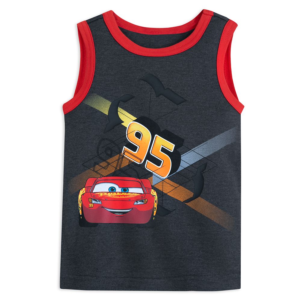 Disney Lightning McQueen Tank Top For Kids – Cars