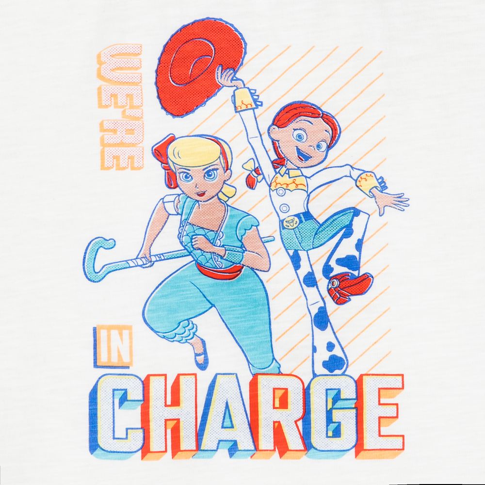 Disney Jessie And Bo Peep Fashion T-Shirt For Girls – Toy Story