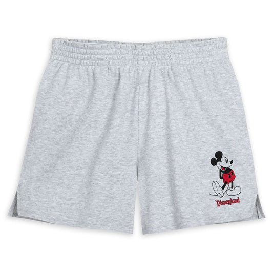  Mickey Mouse Standing Family Matching Shorts For Women – Disneyland – Gray