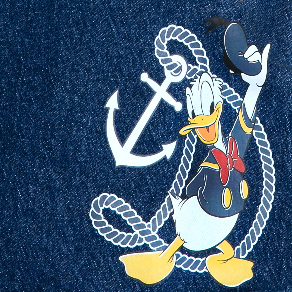 Disney Donald Duck Denim Shorts For Women – 90th Anniversary