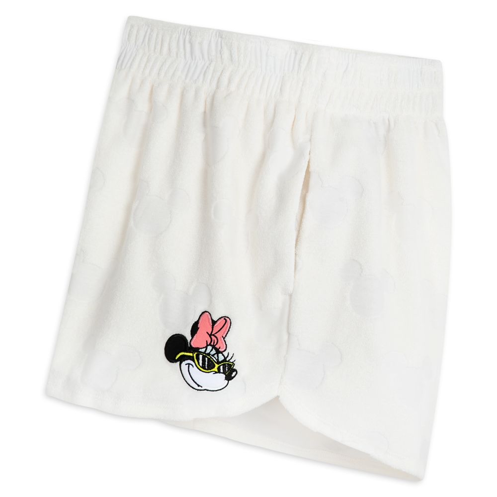 Disney Mickey And Minnie Mouse Burnout Shorts For Women